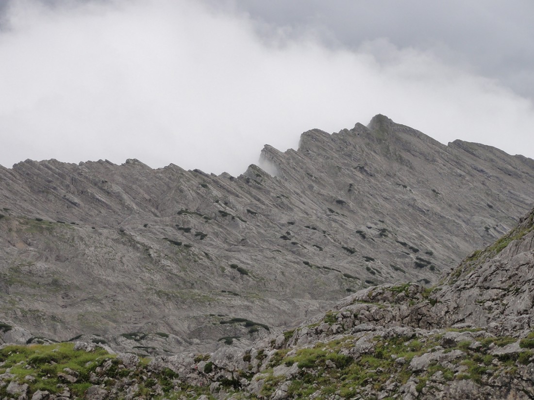 Arnoweg: Die Südwestwand das Steinernen Meeres