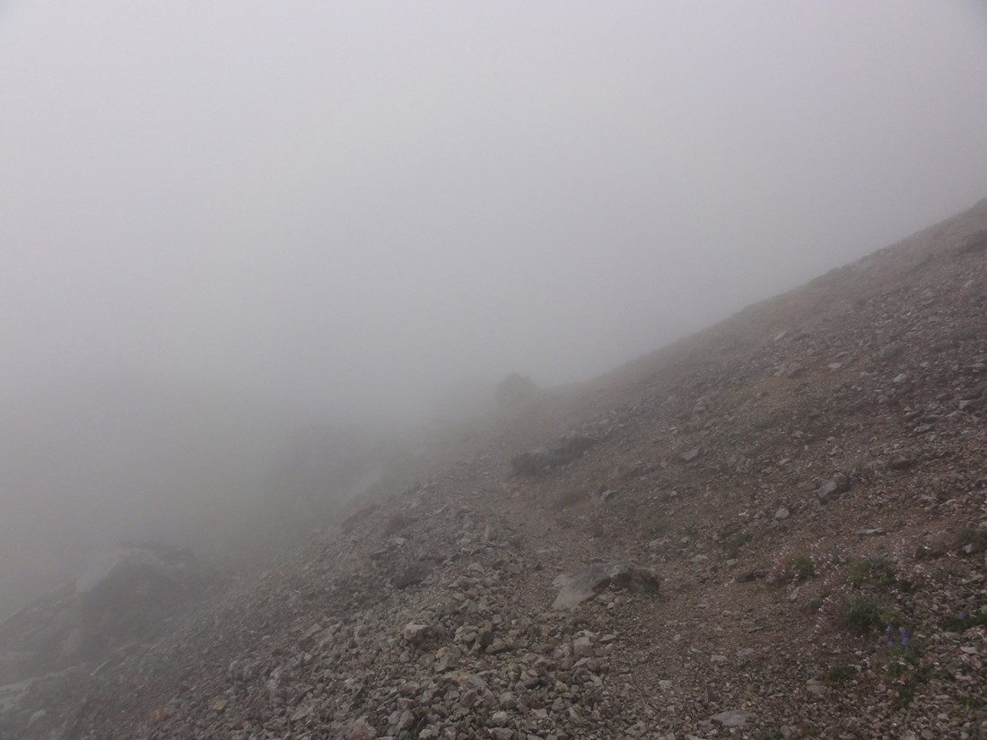 Arnoweg: Großartiger Ausblick am Steinernen Meer. NOT!