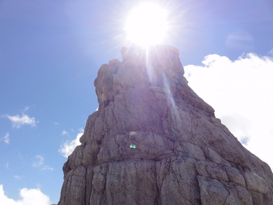 Arnoweg: Der Gipfel des Nackten Hund (2372 m)