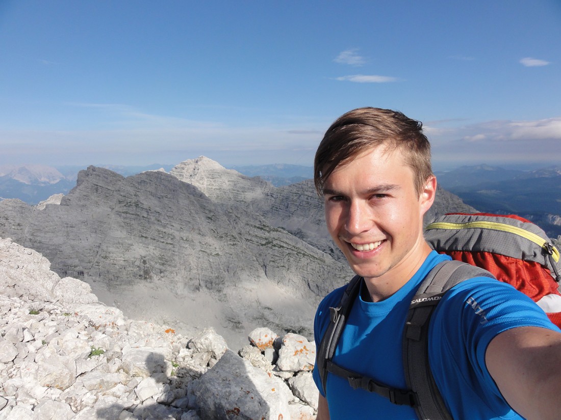 Arnoweg: Die schroffe Kulisse der Leoganger Steinberge