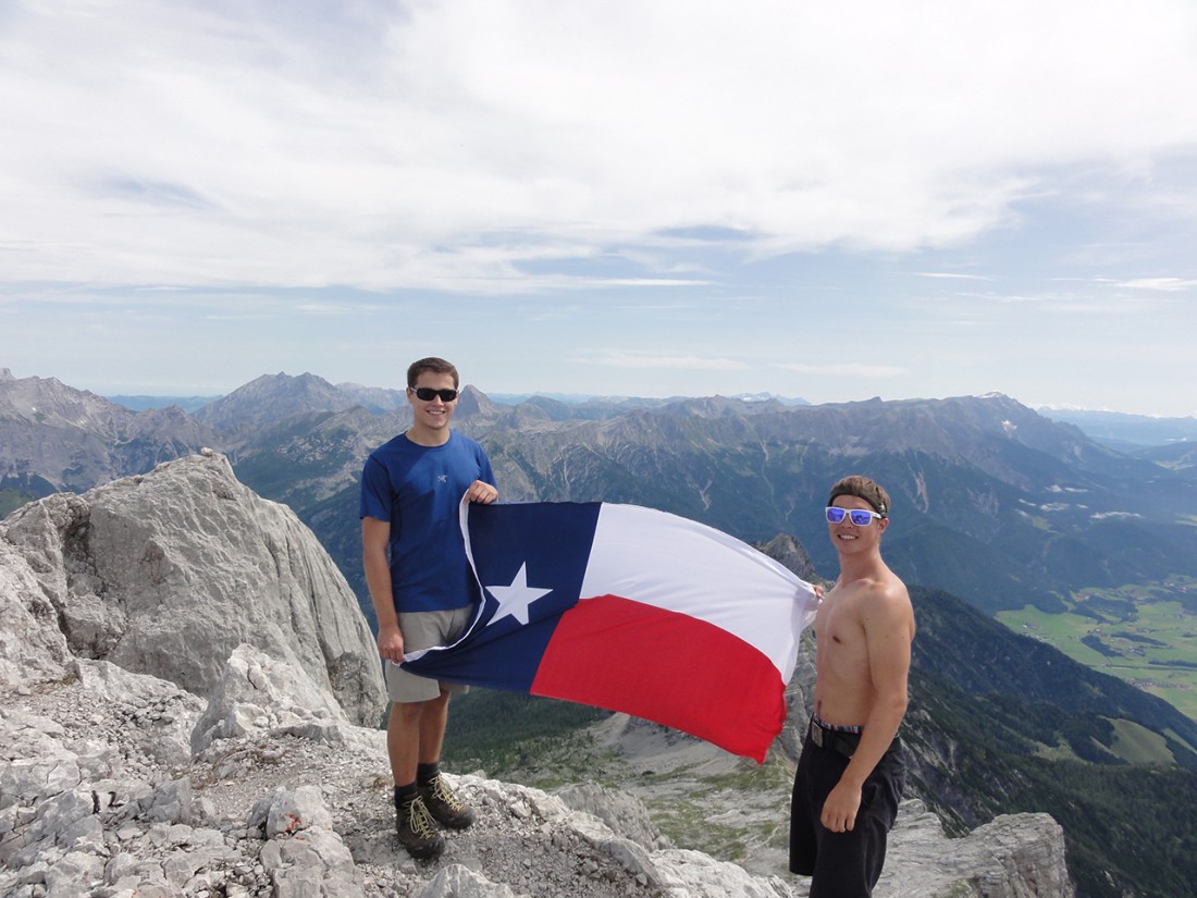 Arnoweg: "How y'all doing?" - Grüße vom Birnhorn an unsere Texanischen Freunde