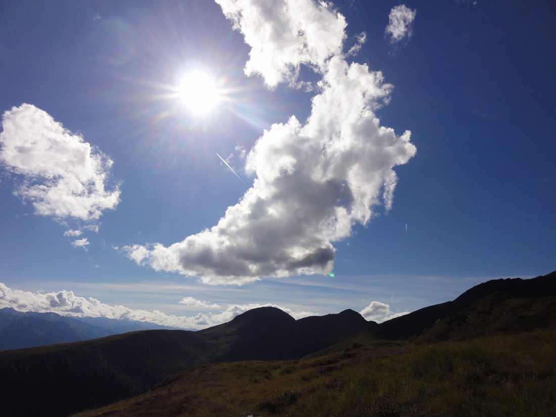 Arnoweg: Die 15. Etappe zeichnete sich auch durch herrliches Bergwetter aus.