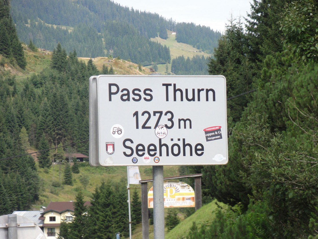 Arnoweg: Der Pass Thurn ist das Etappenziel der 16. Etappe des Arnoweg.