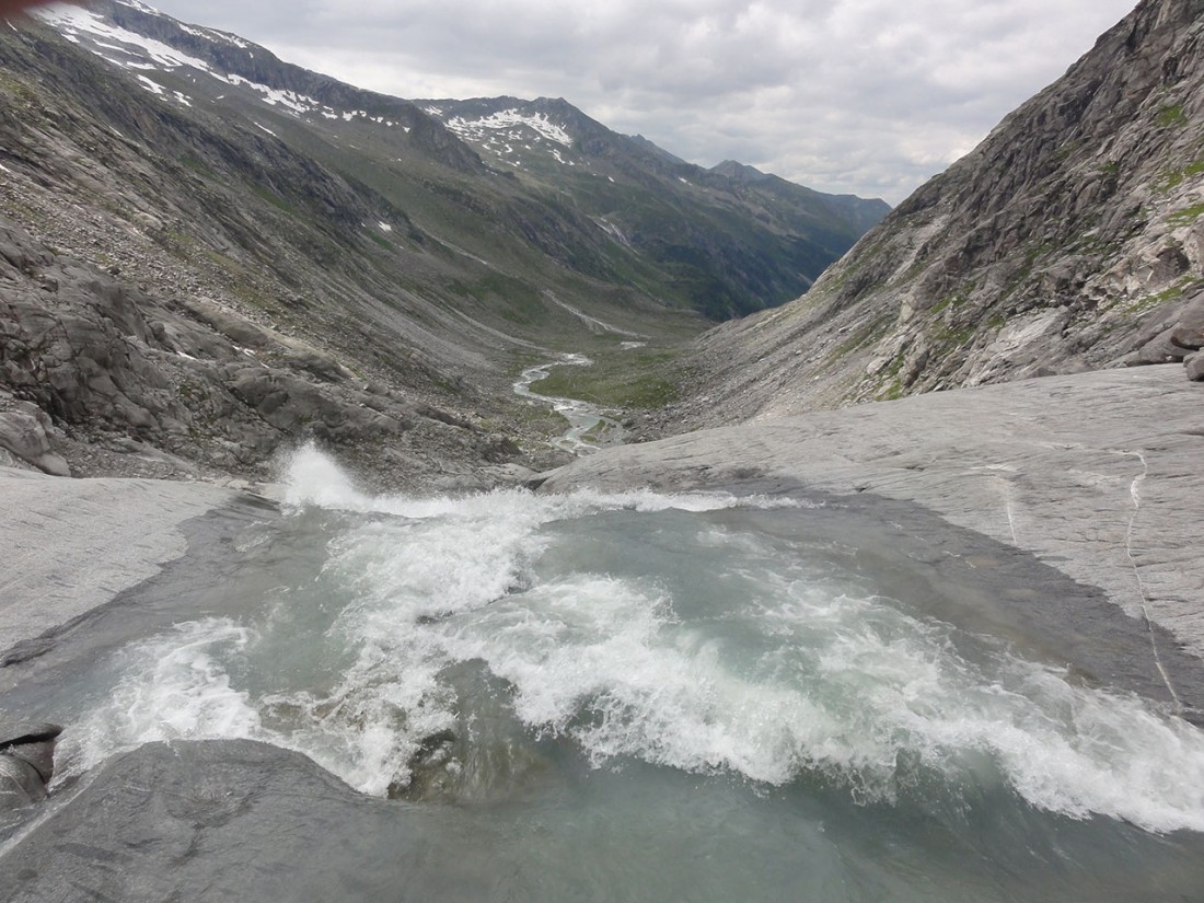 Arnoweg: Blick Richtung Norden ins Obersulzbachtal