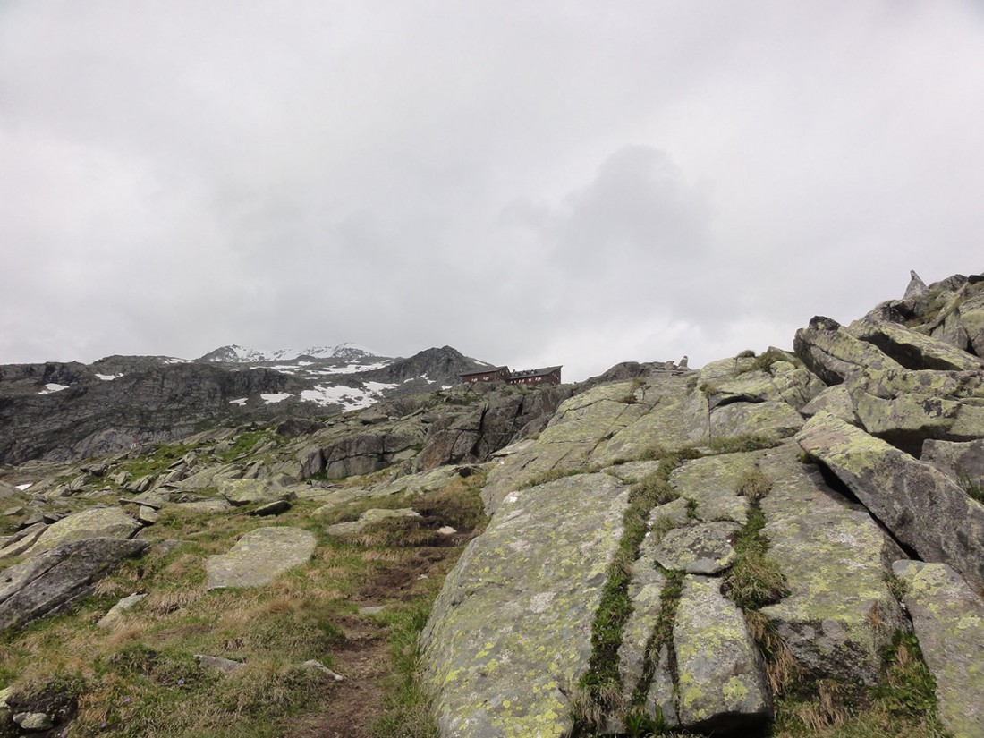 Arnoweg: Die Kürsinger Hütte: Ziel eines schönen und anstrengenden Tages