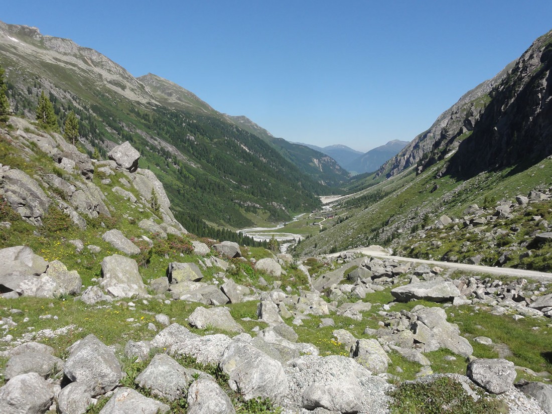 Arnoweg: Der Talboden des Obersulzbachtals