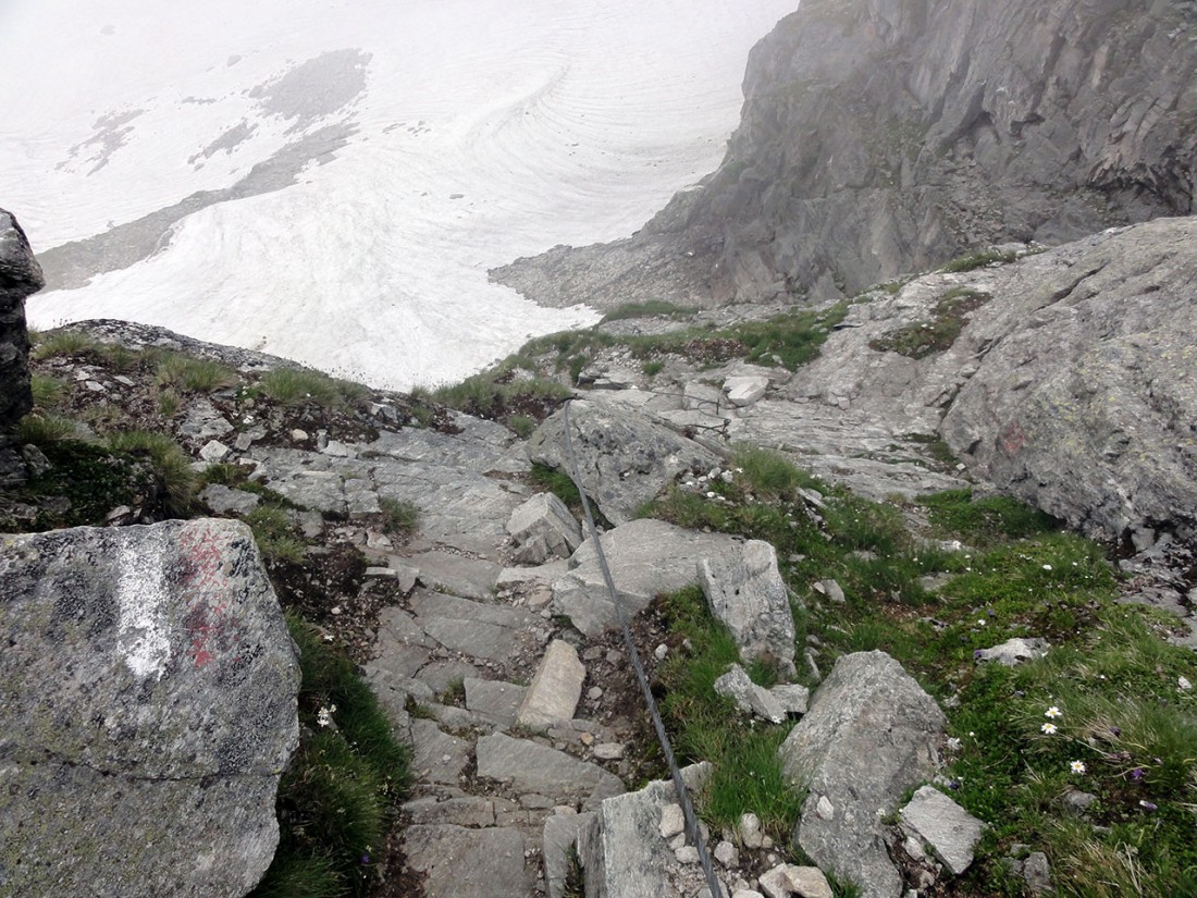 Arnoweg: Kurze Ferrata zwischen Sonnblickkees und Weißseekees