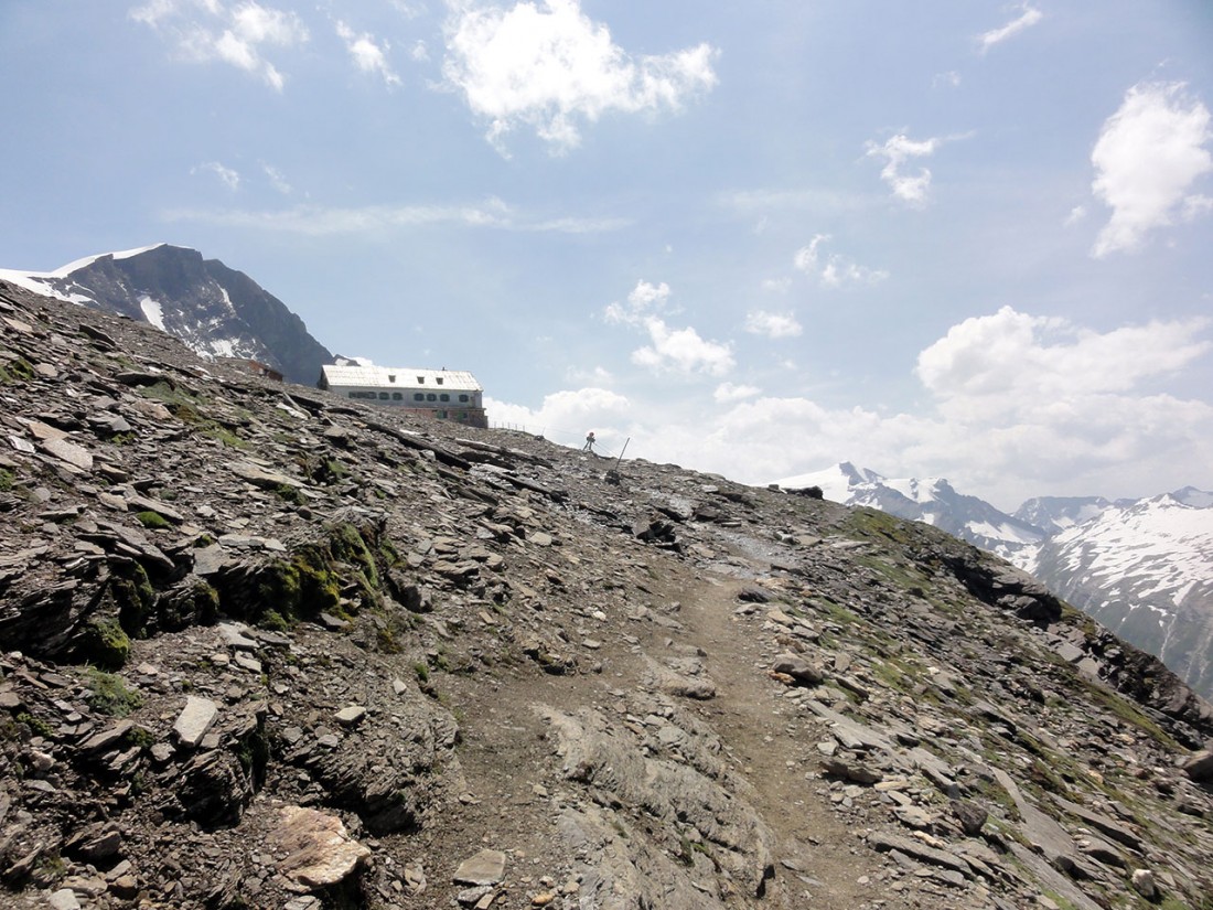 Arnoweg: Das Heinrich-Schwaiger-Haus (2802 m)