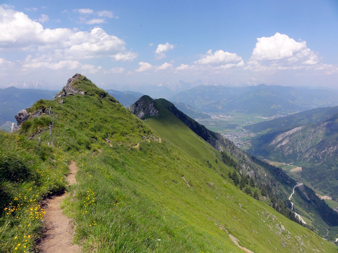 Arnoweg: Der Alexander-Enzinger-Höhenweg führt auf den Maiskogel bei Kaprun.