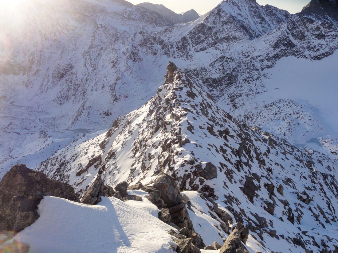 Arnoweg: Der Ostgrad des Hohen Sonnblick erfordert einiges an alpinem Können und absoluter Schwindelfreiheit.