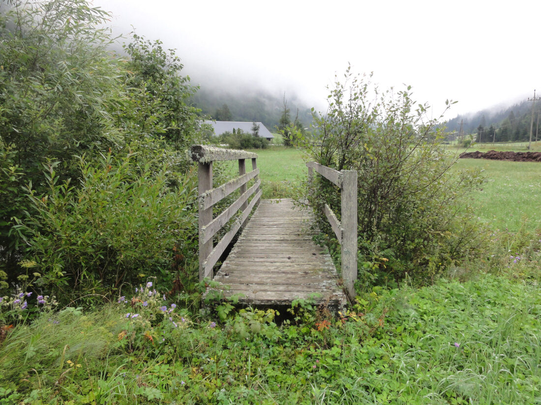 Arnoweg: Die Brücken lassen den ehemaligen Natur- und Kulturlehrweg noch erahnen.