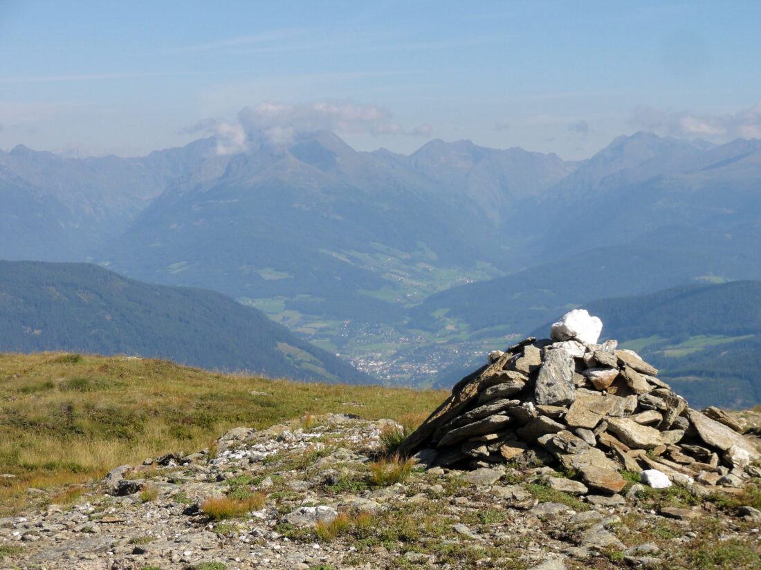 Arnoweg: Blick Richtung Tamsweg im Norden