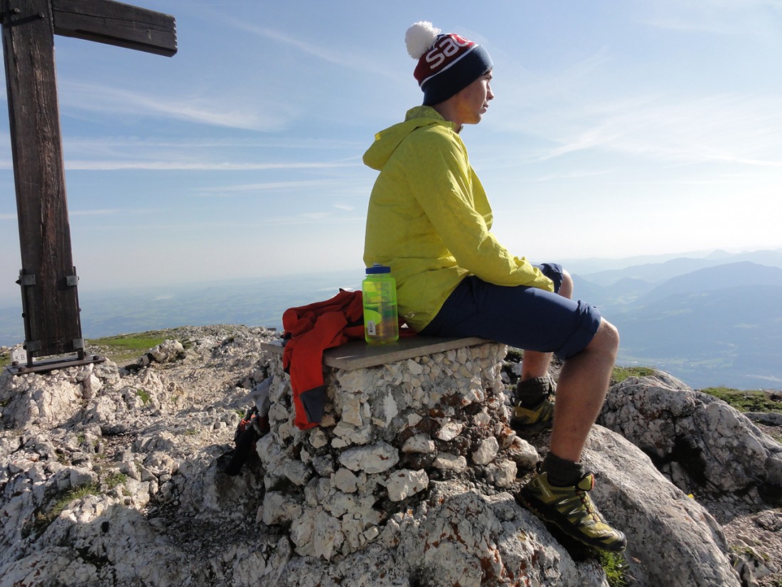 Arnoweg: Frühstück am Gipfel des Salzburger Hochthrons
