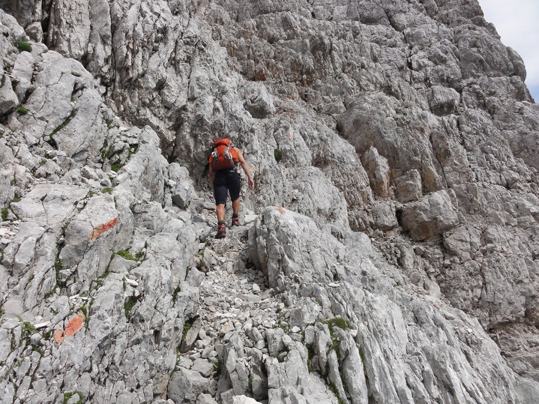 Arnoweg: Felsiger Aufsteig auf das Birnhorn (2634 m)