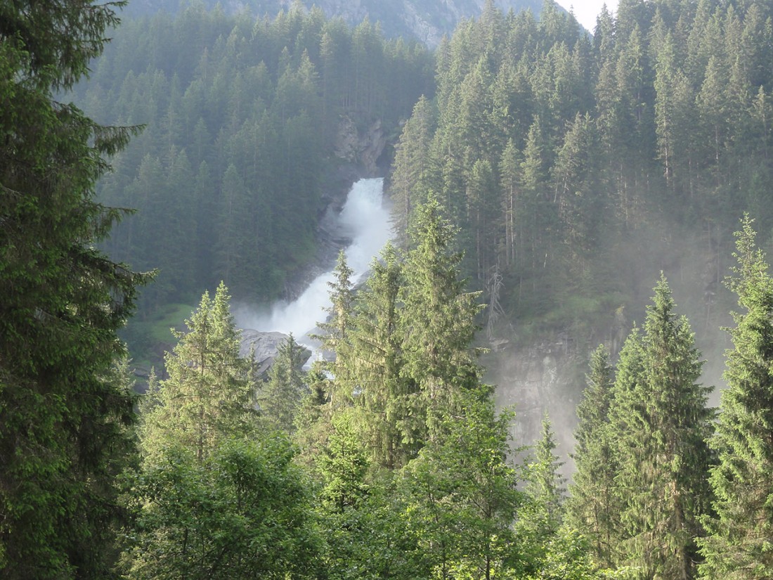 Arnoweg: Die imposanten Krimmler Wasserfälle